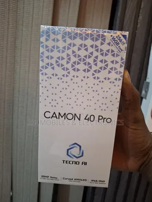 New Tecno Camon 40 Pro 256 GB Black