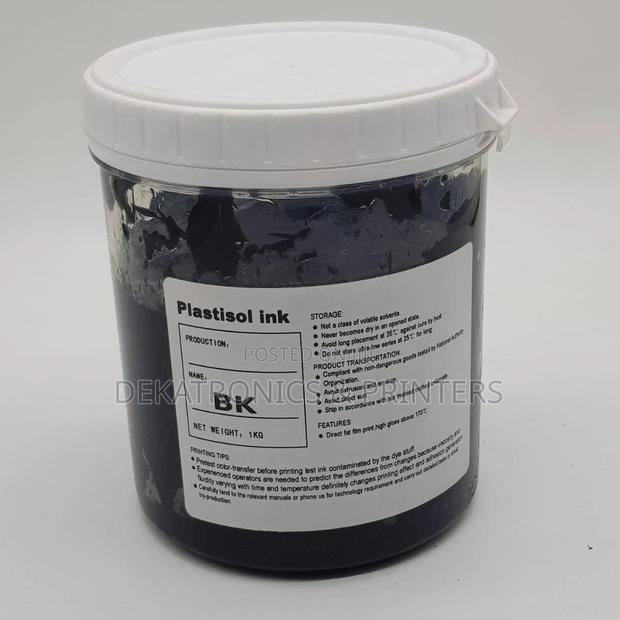 1kg Plastisol Inks for Screen Printing - thumbnail 4