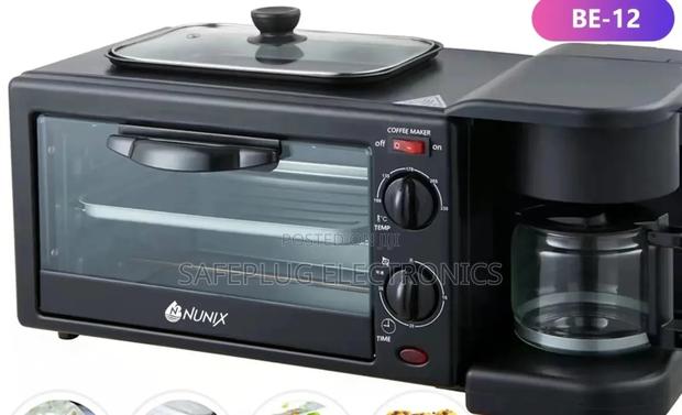 3in1 Nunix Breakfast Maker, Toaster, Oven, Coffee Maker - main view