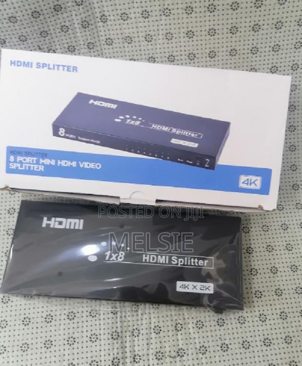 , Hdmi Splitter 1 in 8 Out, Supports 3d 
