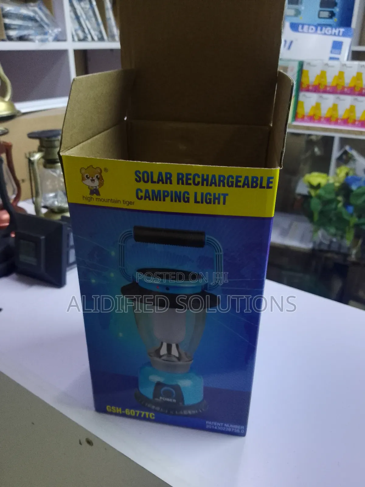 Rechargeable Solar Camping Light