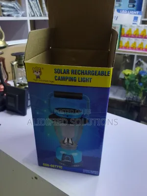 Rechargeable Solar Camping Light
