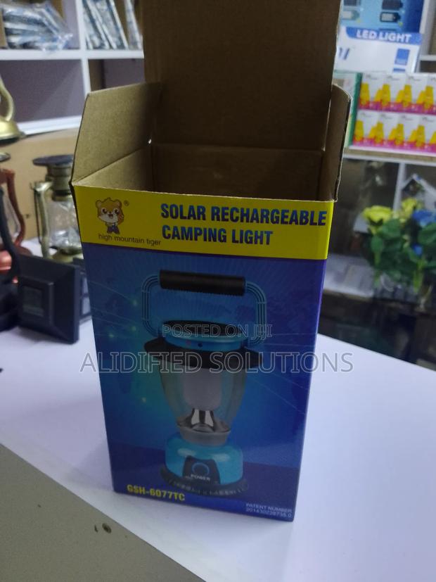 Rechargeable Solar Camping Light - thumbnail 3