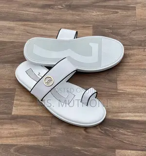 White Men Sandals in Size 39-46