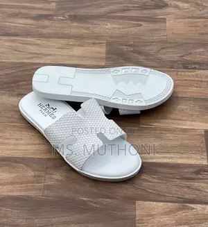 White Men Sandals in Size 39-46
