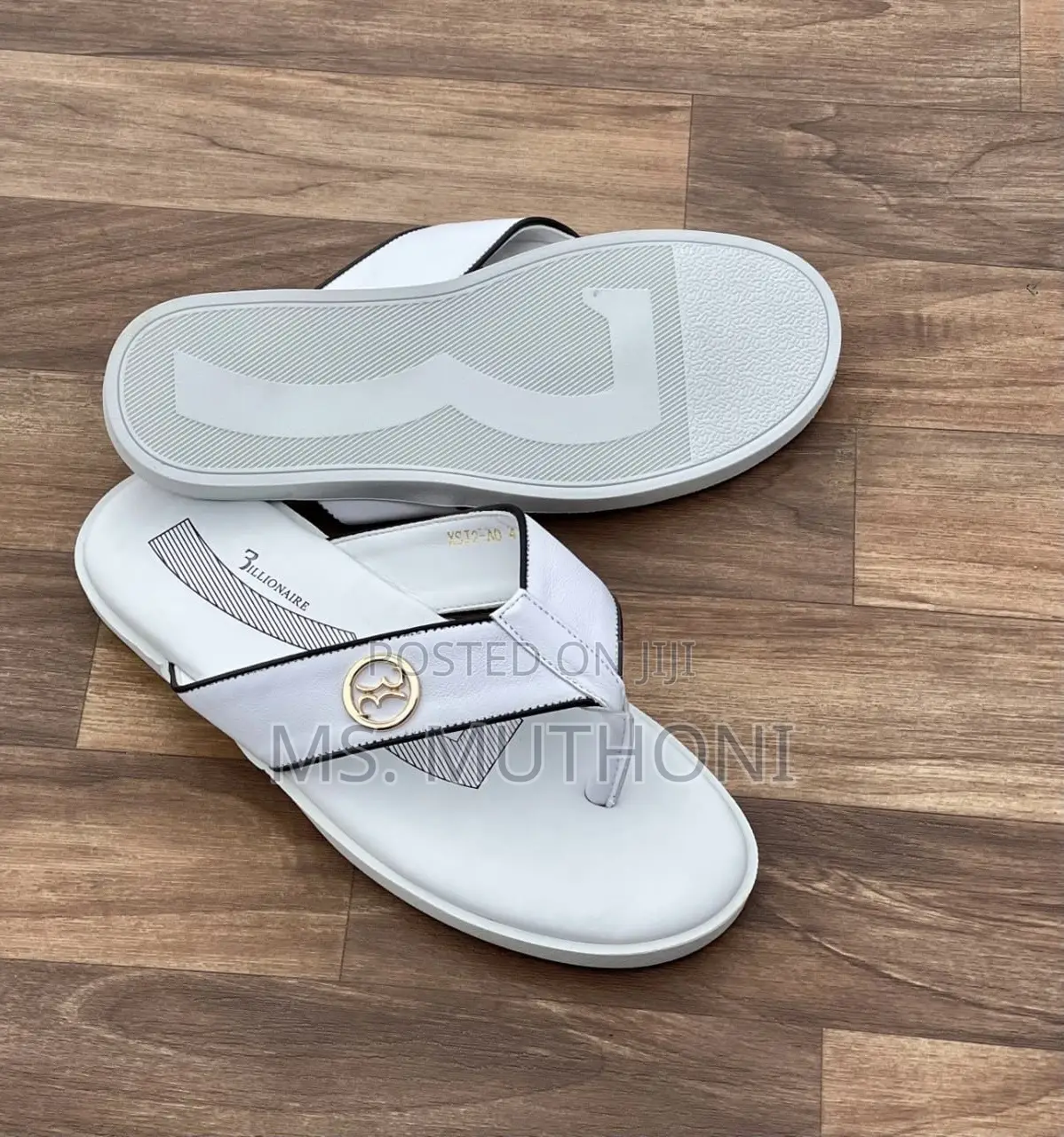 White Men Sandals in Size 39-46