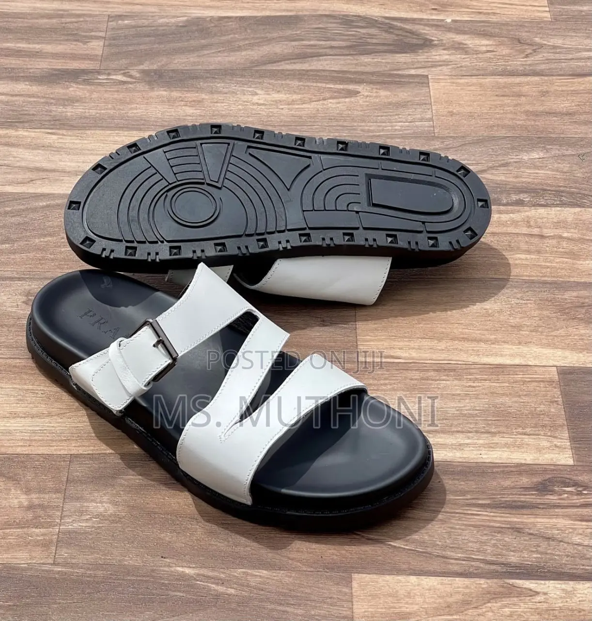 White Men Sandals in Size 39-46