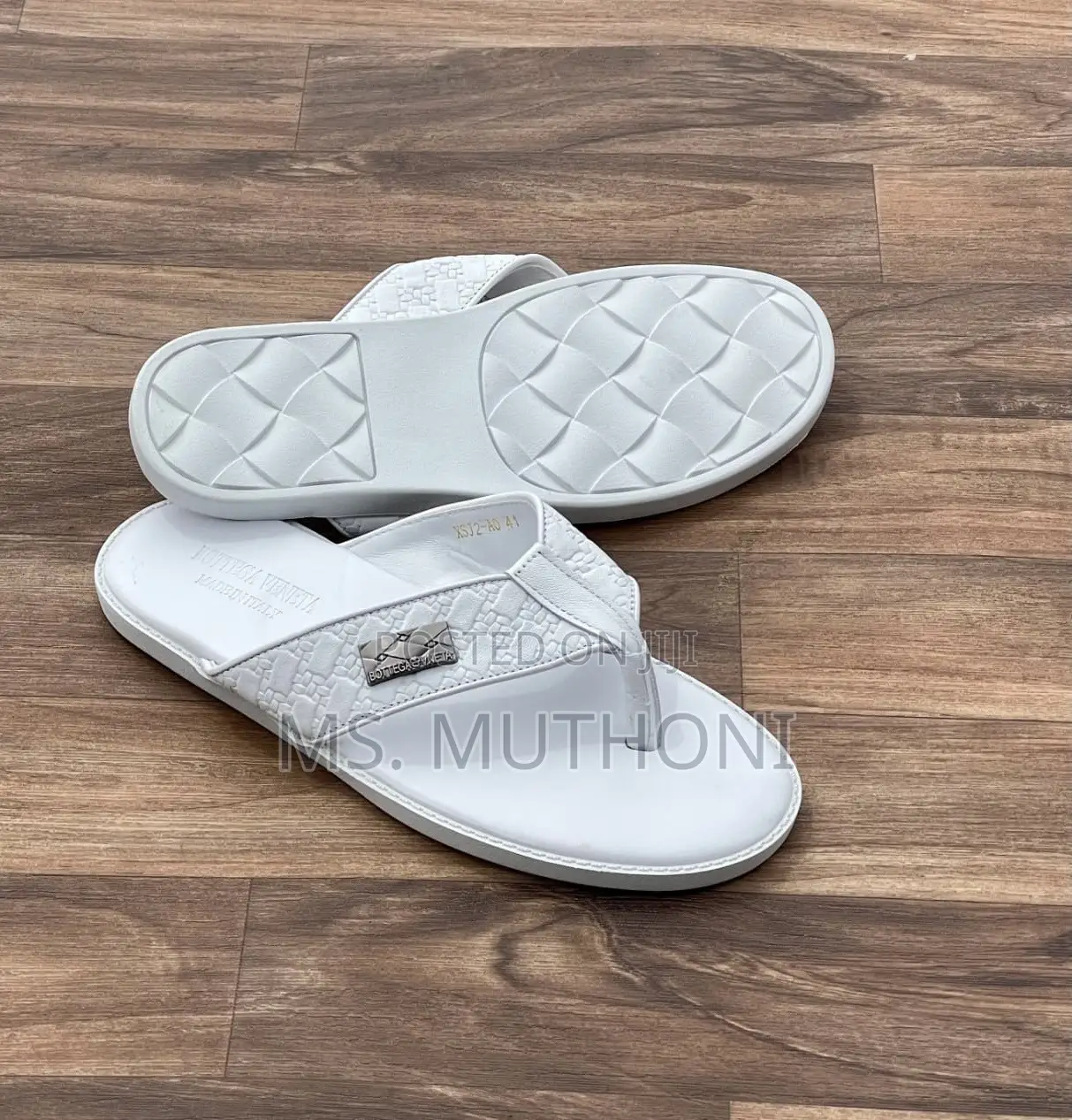 White Men Sandals in Size 39-46