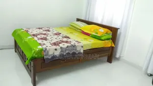 Queen Size Mvule Hardwood Bed