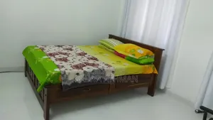 Queen Size Mvule Hardwood Bed