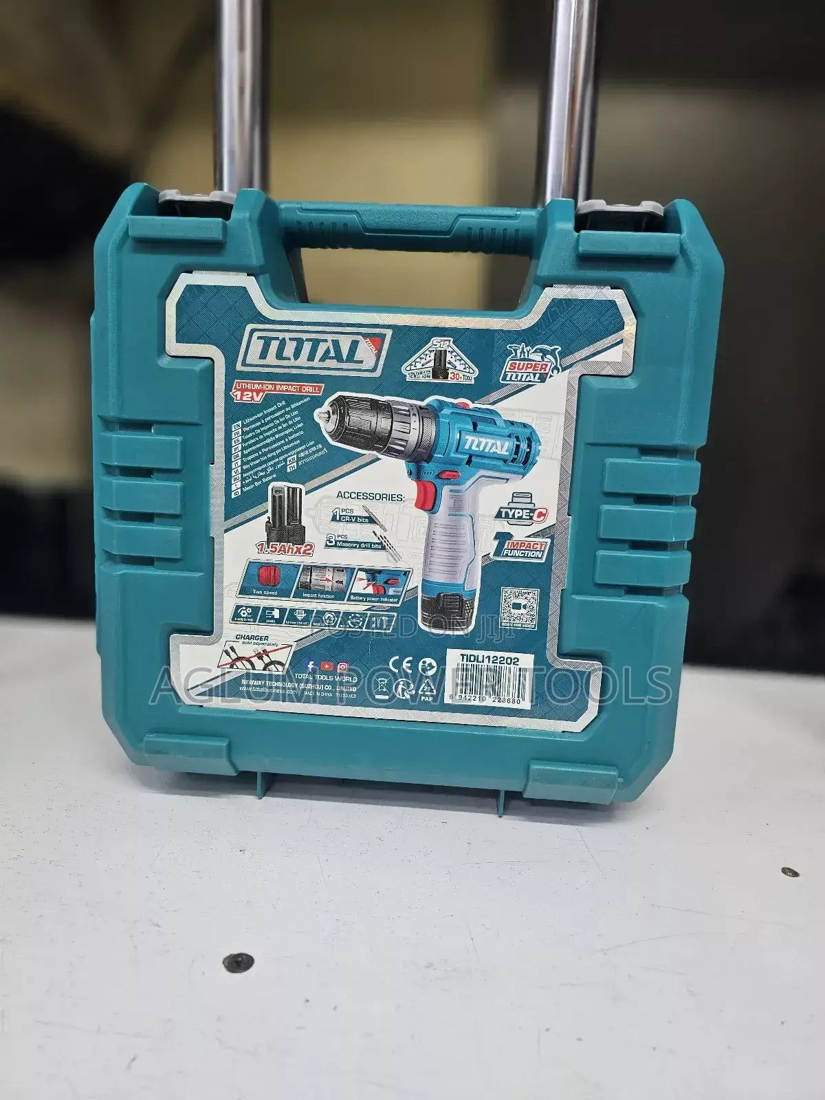 Cordless Total 12v With Two Batteries