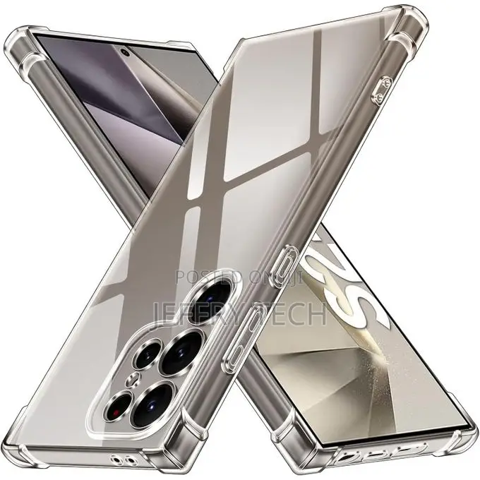 Clear Slim Samsung Galaxy S24 Ultra Back Cover (Transparent)