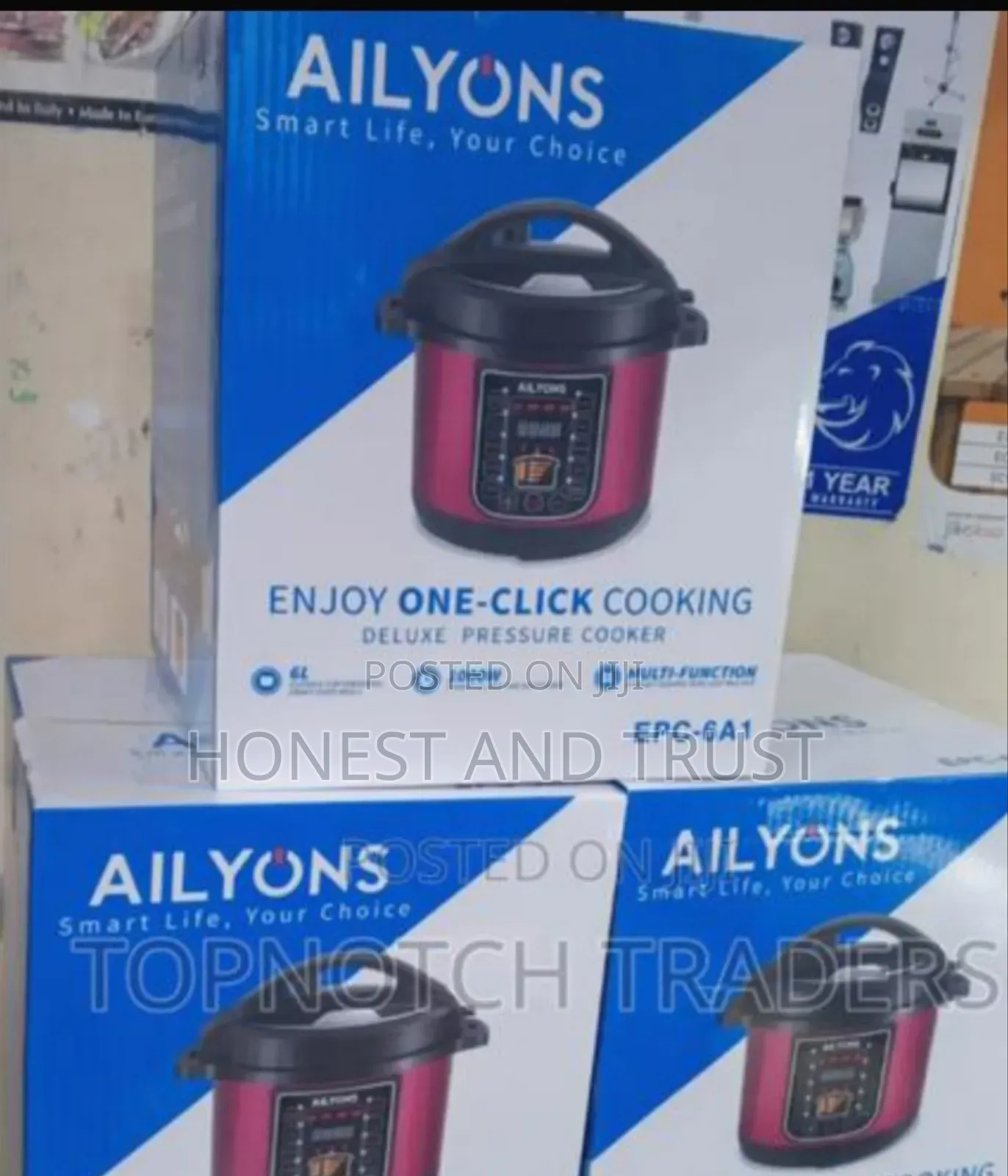 Ailyons Pressure Cooker