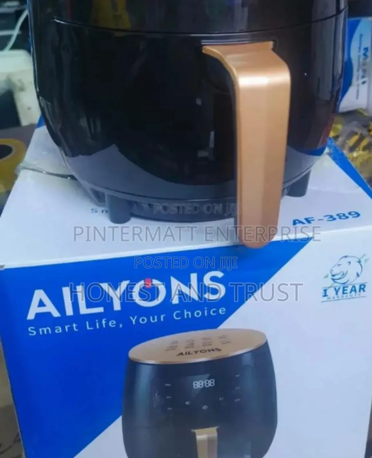 Brand New Ailyons 6 Litres Airfryer