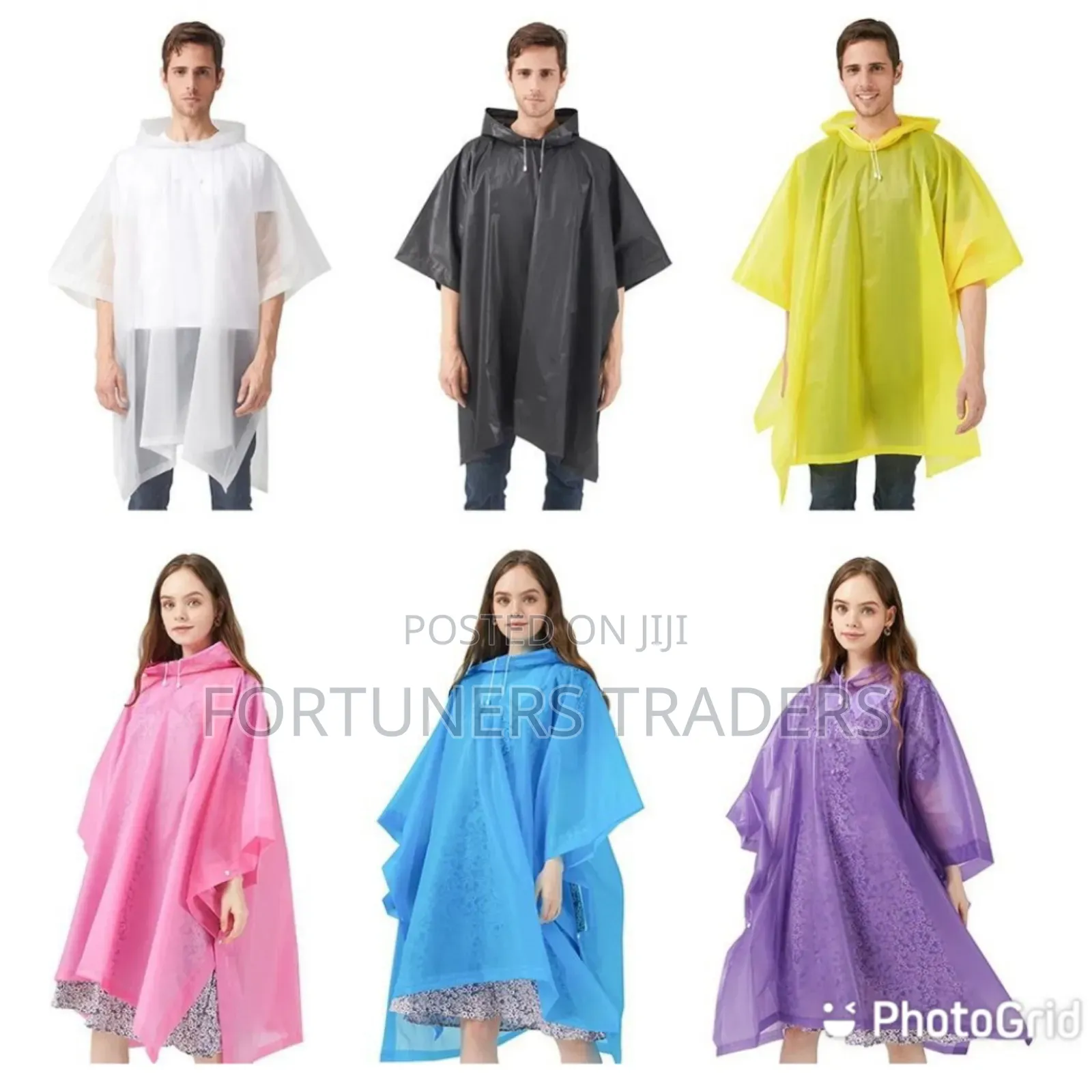 - Durable Light Weight Ponchos