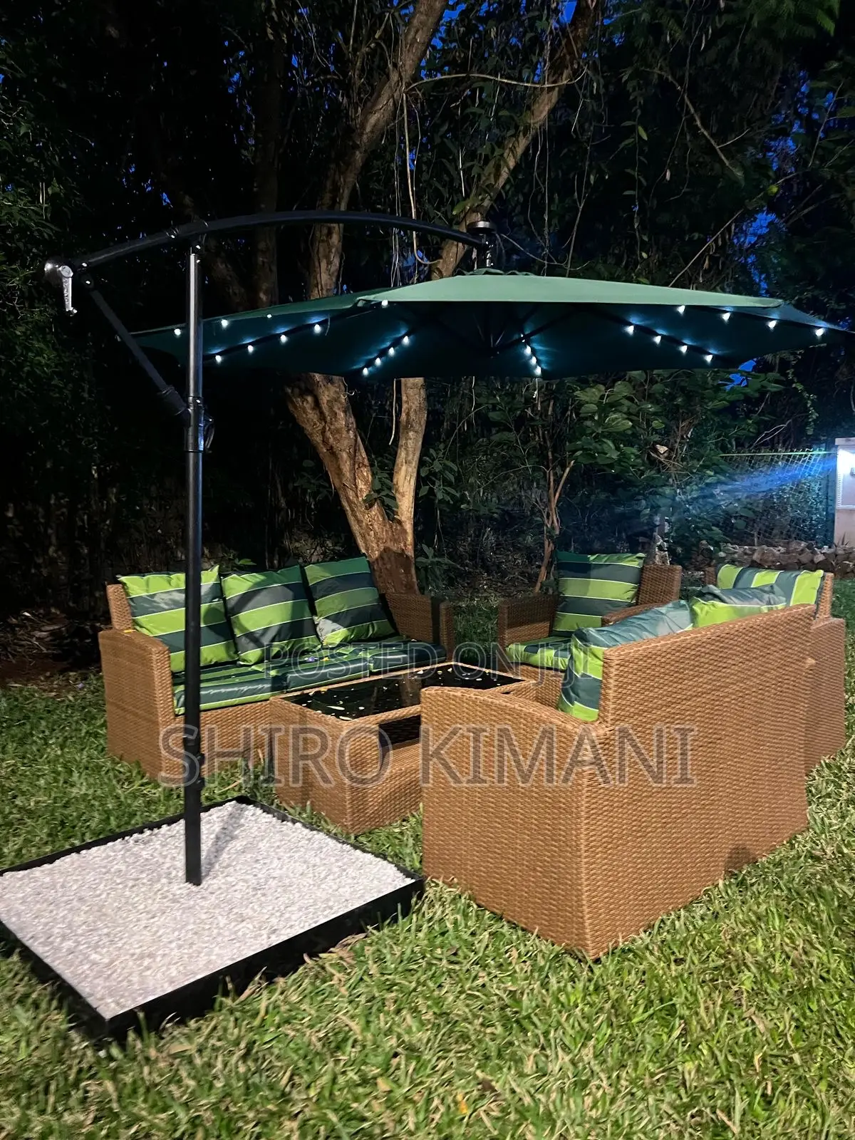 Great Parasol Umbrella With Stand