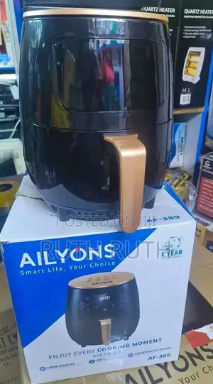Ailyons 6l Air Fryer (Af-389) - Black Gold