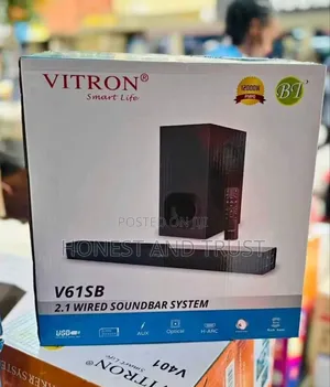 Vitron V61 Sb 2.1 Wired Soundbar System S-65