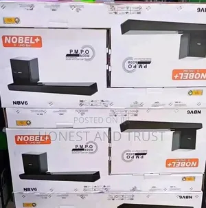 Nobel Plus Soundbar Nbv6 2.1ch 600w Pmpo 3d Surround Sound