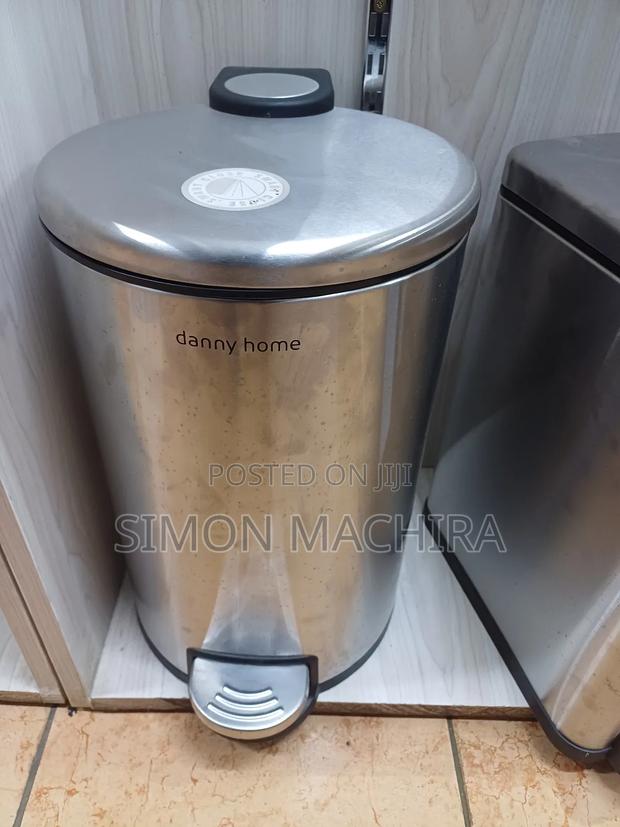 Stainless Steel Pedal Garbage Can 15l - thumbnail 2
