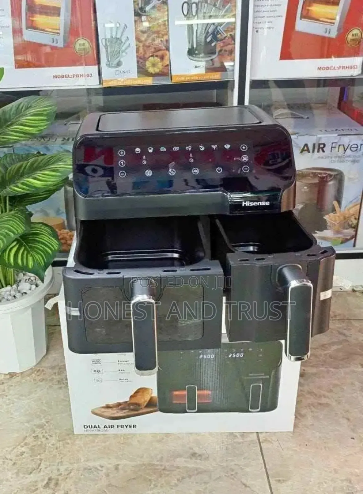 8.6l Capacity Hisense Dual Air Fryer