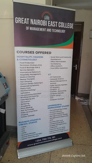 Broad Base Roll Up Banner Customised