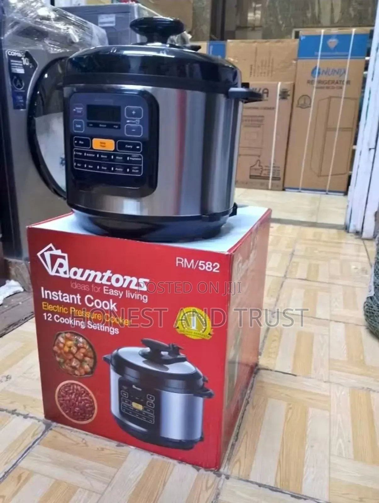 Rm /582 Instant Pressure Cooker 6litres