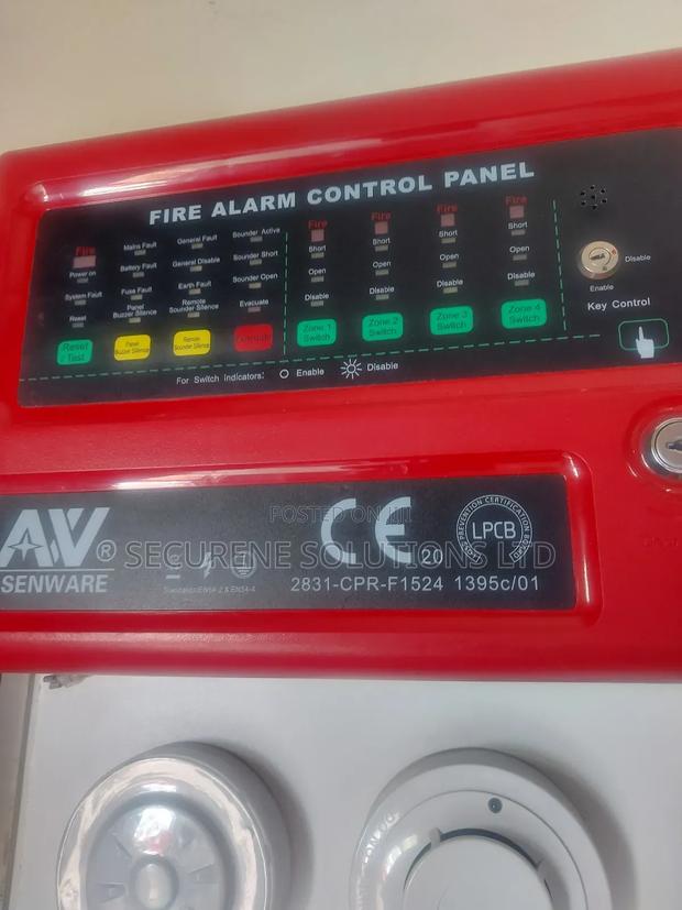 Asenware 16 Zone Conventional Fire Alarm Control Panel. - thumbnail 2