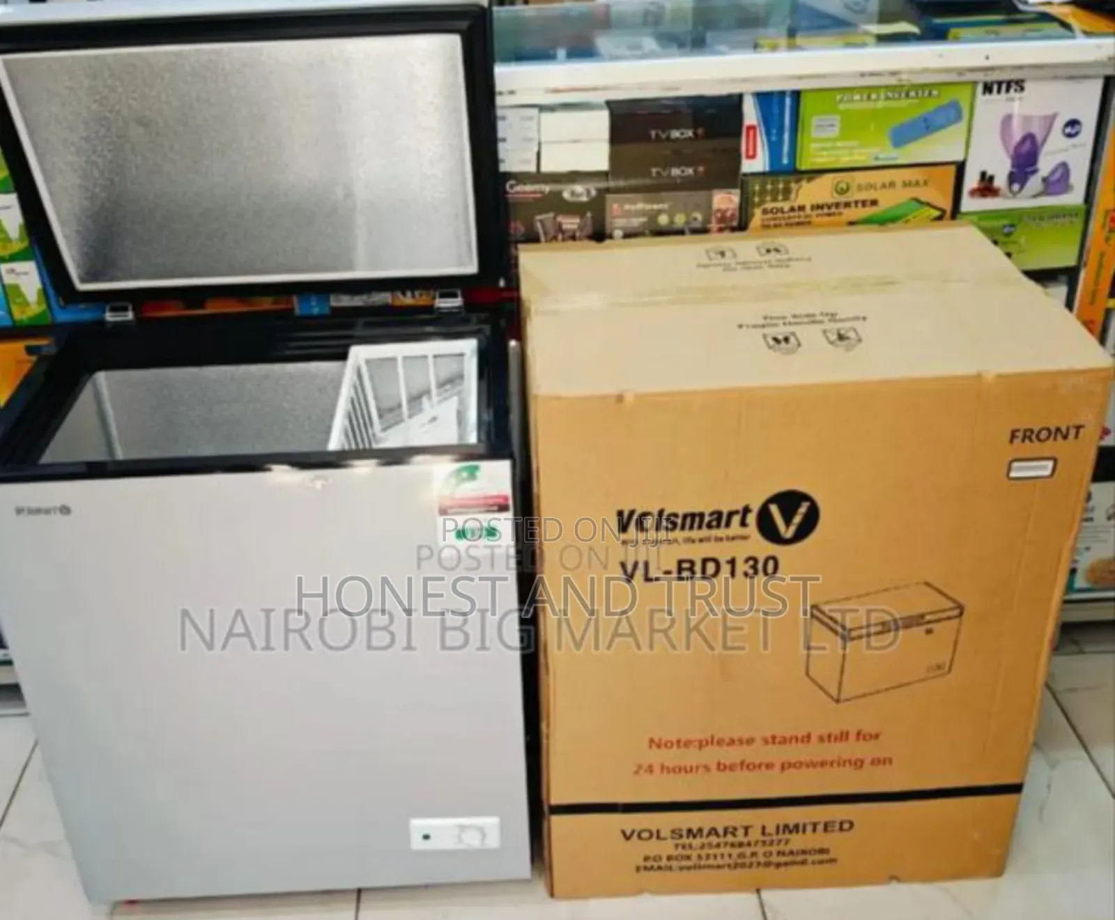 Original Freezer 130 Litres Volsmart