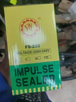 Impulse Sealer 200mm Metallic 8inch
