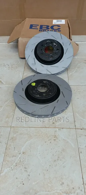 Ebc Sports Subaru Sti Slotted Performance Disks.