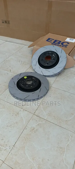 Ebc Sports Subaru Sti Slotted Performance Disks.