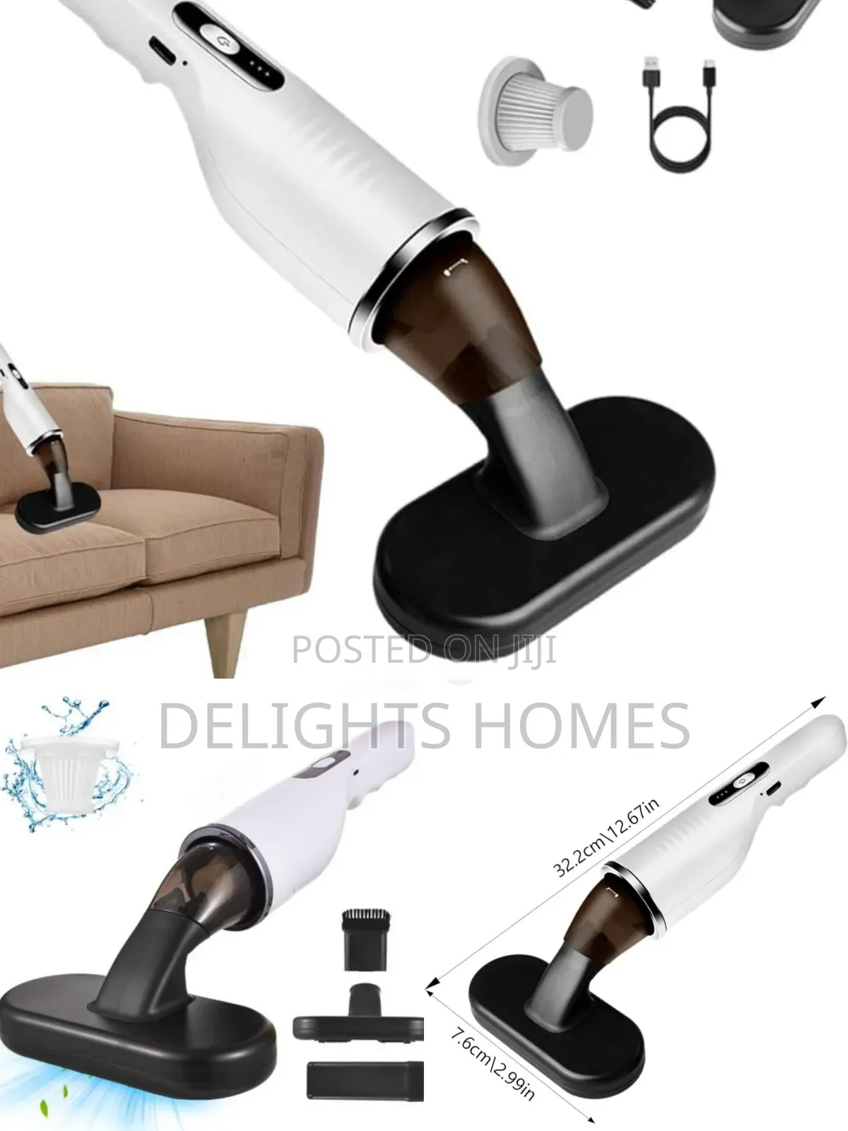 Car Vacuum Cleaner Dust and Mite Remover