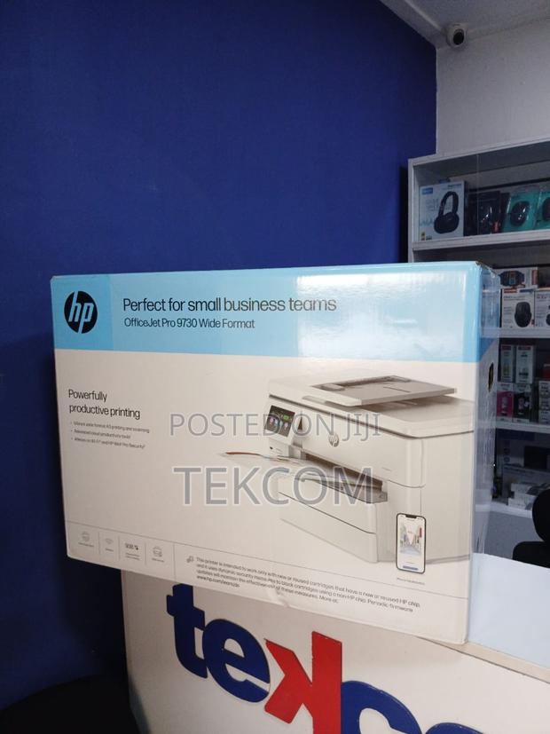 Hp Officejet Pro 9730 Wide Format All-in-One Printer - thumbnail 2