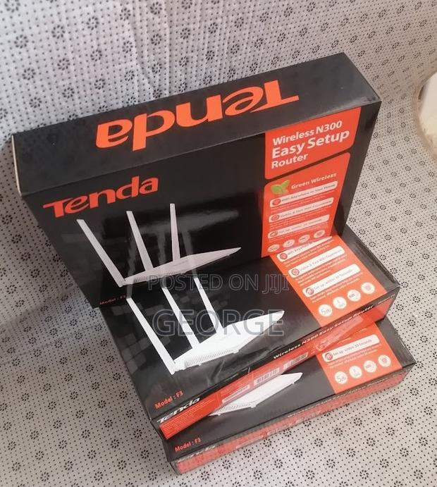 Advanced Quality Tenda F3 300mbps Wireless Router - main view