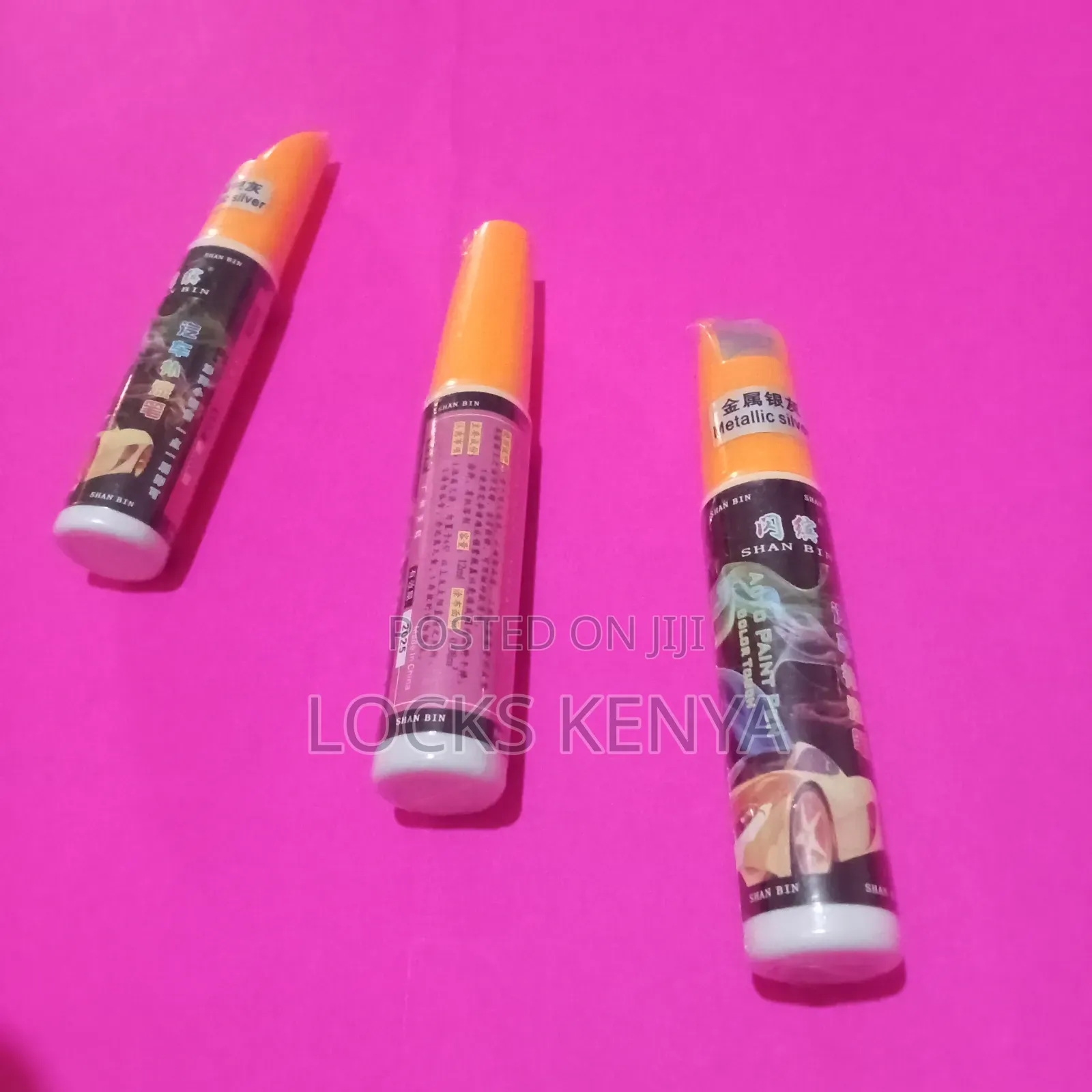 Metallic Silver Car Scratch Repair Pen