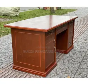 Office Tables:1.4 Meters Oval Wood Executive Work Desk