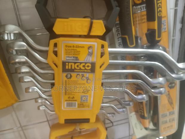 Ingco Industrial Spanner Set - main view