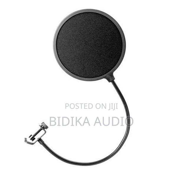 None 6 Inch Studio Microphone Mic Round Wind Filter Shield