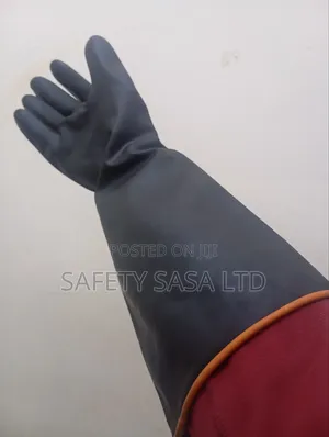 Heavy Duty Industrial Rubber Gloves 18inch