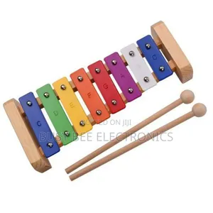 Wood Pine Xylophone 8-Note C Key Percussion Toddle Kid