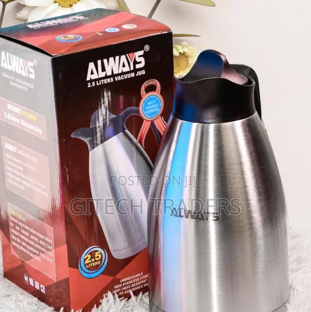 Flask 2.5 LTRS 
Always