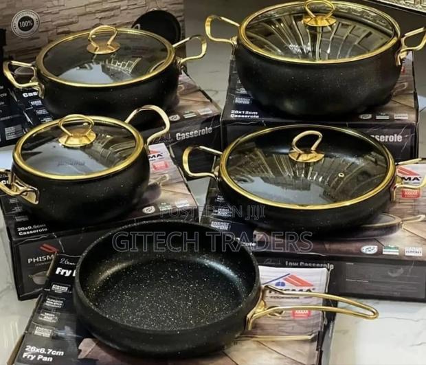 9 PCS Granite Cookware Set