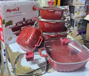 10 PCS Granite Miralux Cookware Set