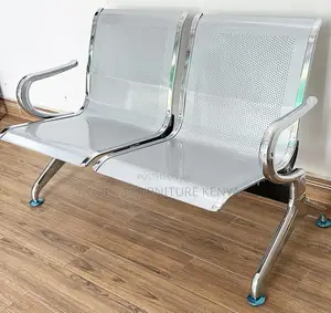 Benches: Office 2-Seater Iron Bench for Home Office