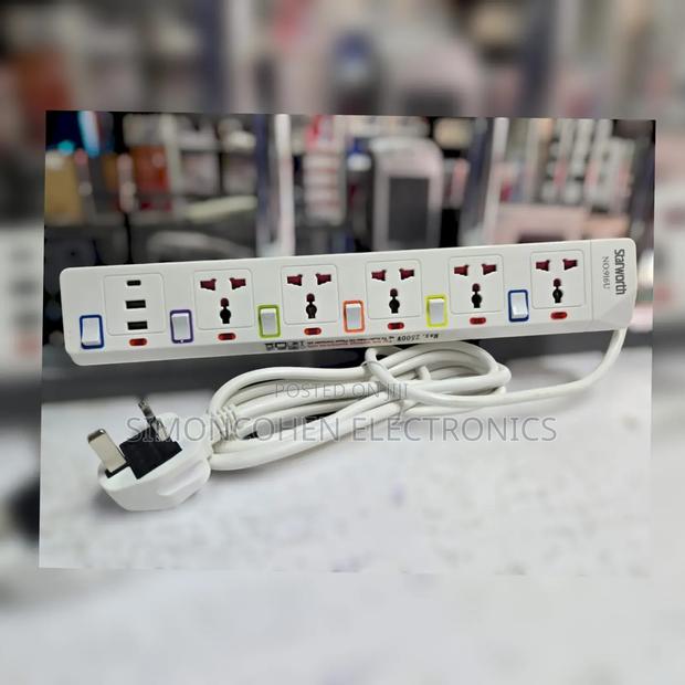 Starworth Extension 5way With Usb Ports - main view