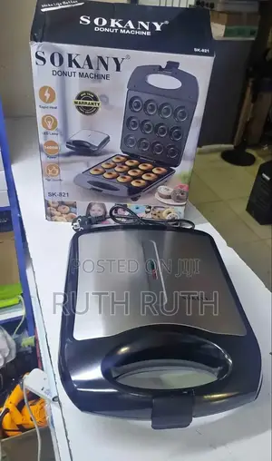 Sokany Donut Maker 12pc Rapid Heat Donut Maker.