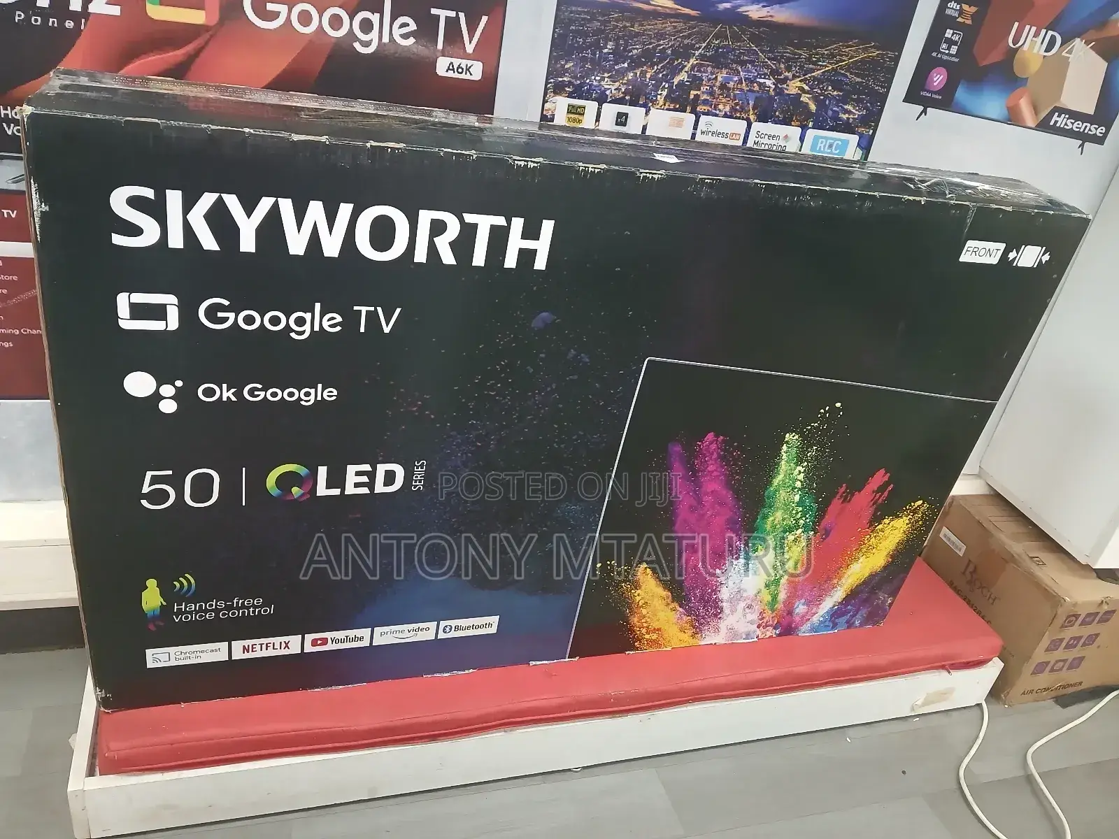 Skyworth 50′′ 50sue9500 Qled Google Tv Uhd HDR