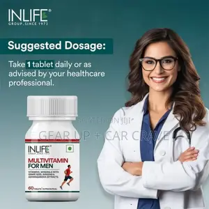 Inlife Multivitamin and Mineral for Men - 60 Tablets |