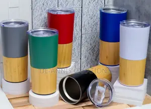 Tumbler With Wooden Cork